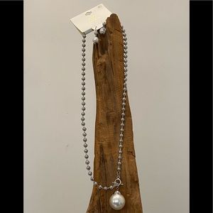 Statement  33” Necklace & Earrings Set NWT